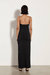 Italian Viscose Strappy Side Slit Maxi Dress