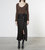 Knit V Neck Top In Saddle Brown - Saddle Brown