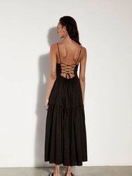 Open Back Tiered Dress