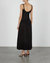 Open Knit Cami Dress - Black