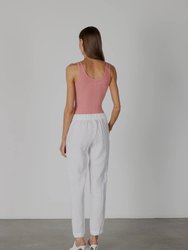 Stretch Silk Knit Tank