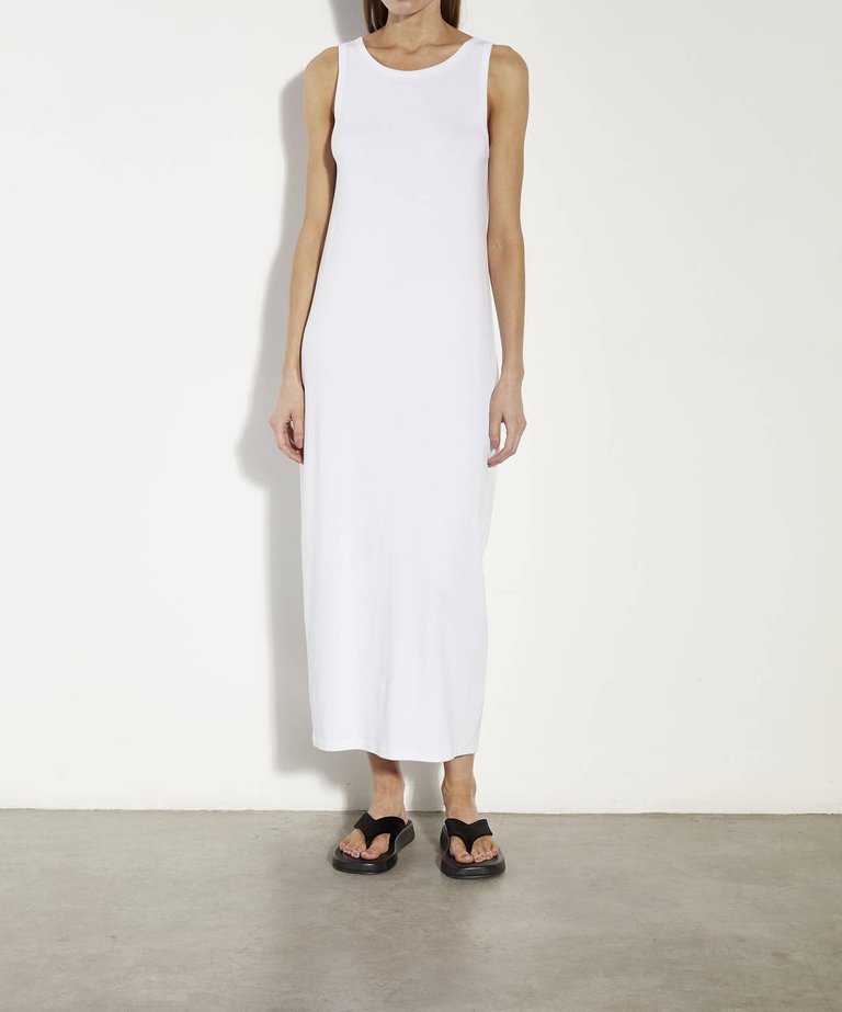Supima Cotton Dress - White