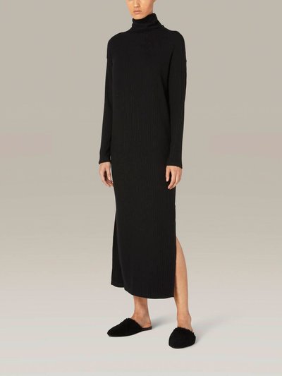 Enza Costa Sweater Rib Turtleneck Sheathe Dress product