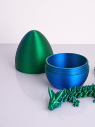 2-Pack Dragon Eggs, Easter Gifts - Green & Pink Egg