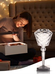 Rose Table Lamp Crystal Light