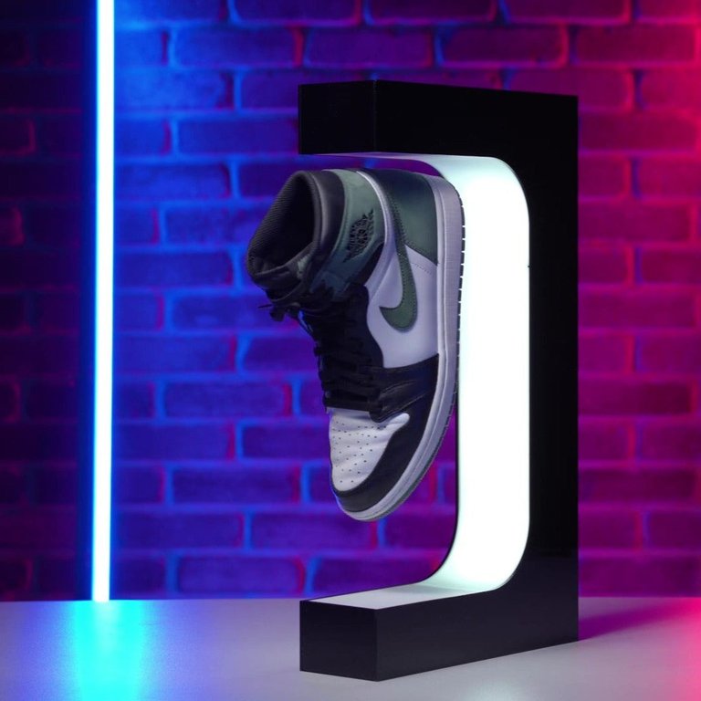 Floating Shoe Display Magnetic Levitating Sneaker Stand Holder