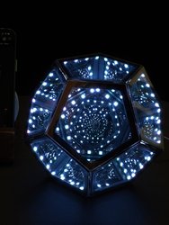 Infinity Dodecahedron Magic Table Lamp