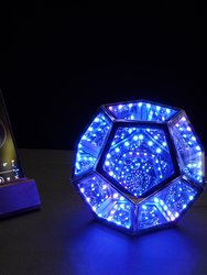 Infinity Dodecahedron Magic Table Lamp