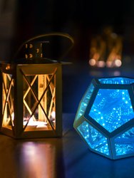 Infinity Dodecahedron Magic Table Lamp