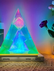 Infinity Pyramid Table Lamp