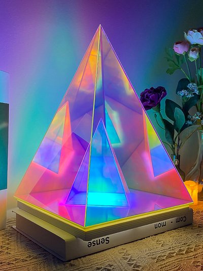 EP Light Infinity Pyramid Table Lamp product