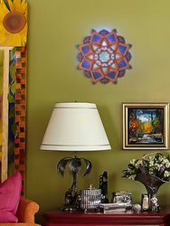 Lotus Mandala Yoga Wall Lamp