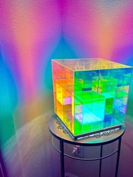 Magic Cube Table Lamp - Crystal