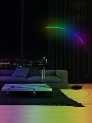 RGBW Modern Curve Floor Lamp