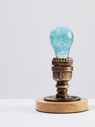 Table Lamp - Blue Hydrangea