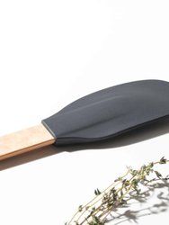 12.75 inch Silicone Series Large Spatula - Natural/White