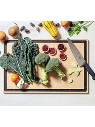 Chef Series Cutting Board - Natural/Slate