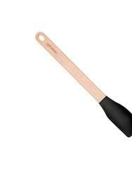 Silicone Series Small Spatula - Natural/Black