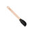 Silicone Series Small Spatula - Natural/Black