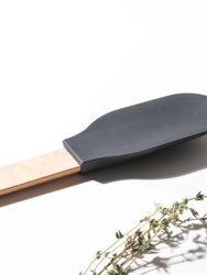 Silicone Series Small Spoonula - Natural/Black