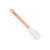 Silicone Series Small Spoonula - Natural/White