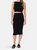 The One Pencil Skirt V - Black