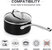 1.5 qt. Hard-Anodized Aluminum Nonstick Sauce Pan In Black With Lid