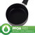 1.5 qt. Hard-Anodized Aluminum Nonstick Sauce Pan In Black With Lid