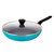 Granite Aluminum Nonstick Frying Pan in Blue with Lid - Blue