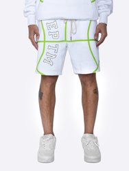 Eptm Basketball Shorts - White