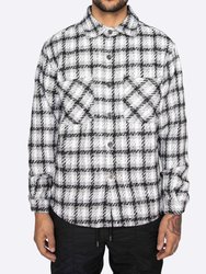 Eptm Heavy Flannel Shirt - Black