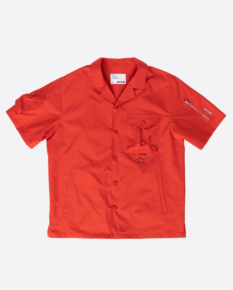 Eptm Snap Button Shirt - Red