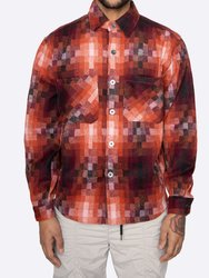 Heavy Flannel Shirt - Orange