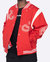 Paisley Varsity Jacket - Red