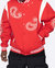 Paisley Varsity Jacket - Red - Red