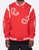 Paisley Varsity Jacket - Red