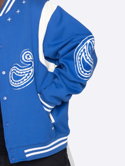 EPTM Paisley Varsity Jacket - Royal product