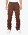 Stacked Cargo Sweatpants - Brown