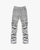 Stacked Cargo Sweatpants - H.Grey