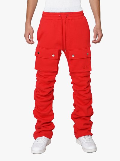 EPTM Stacked Cargo Sweatpants - Red product