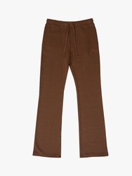 Thermal Flare Pants - Brown