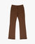 Thermal Flare Pants - Brown