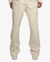 Thermal Flare Pants - Cream