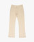 Thermal Flare Pants - Cream - Cream