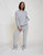 Thermal Flare Pants - Heather Gray