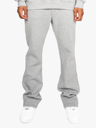 Thermal Flare Pants - Heather Gray - Heather Gray