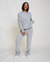 Thermal Flare Pants - Heather Gray