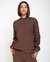 Thermal Sweatshirt - Brown - Brown