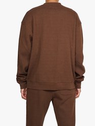 Thermal Sweatshirt - Brown