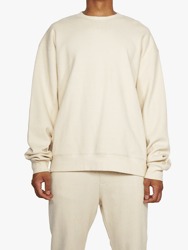 Thermal Sweatshirt - Cream - Cream